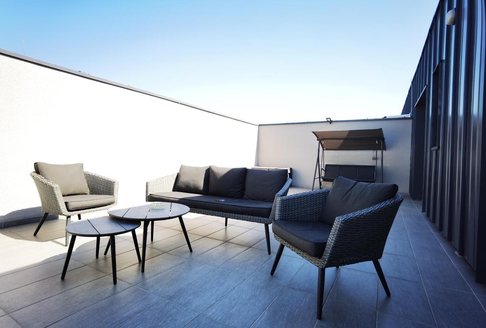Penthouse City Residence Hermannstadt Exterior foto