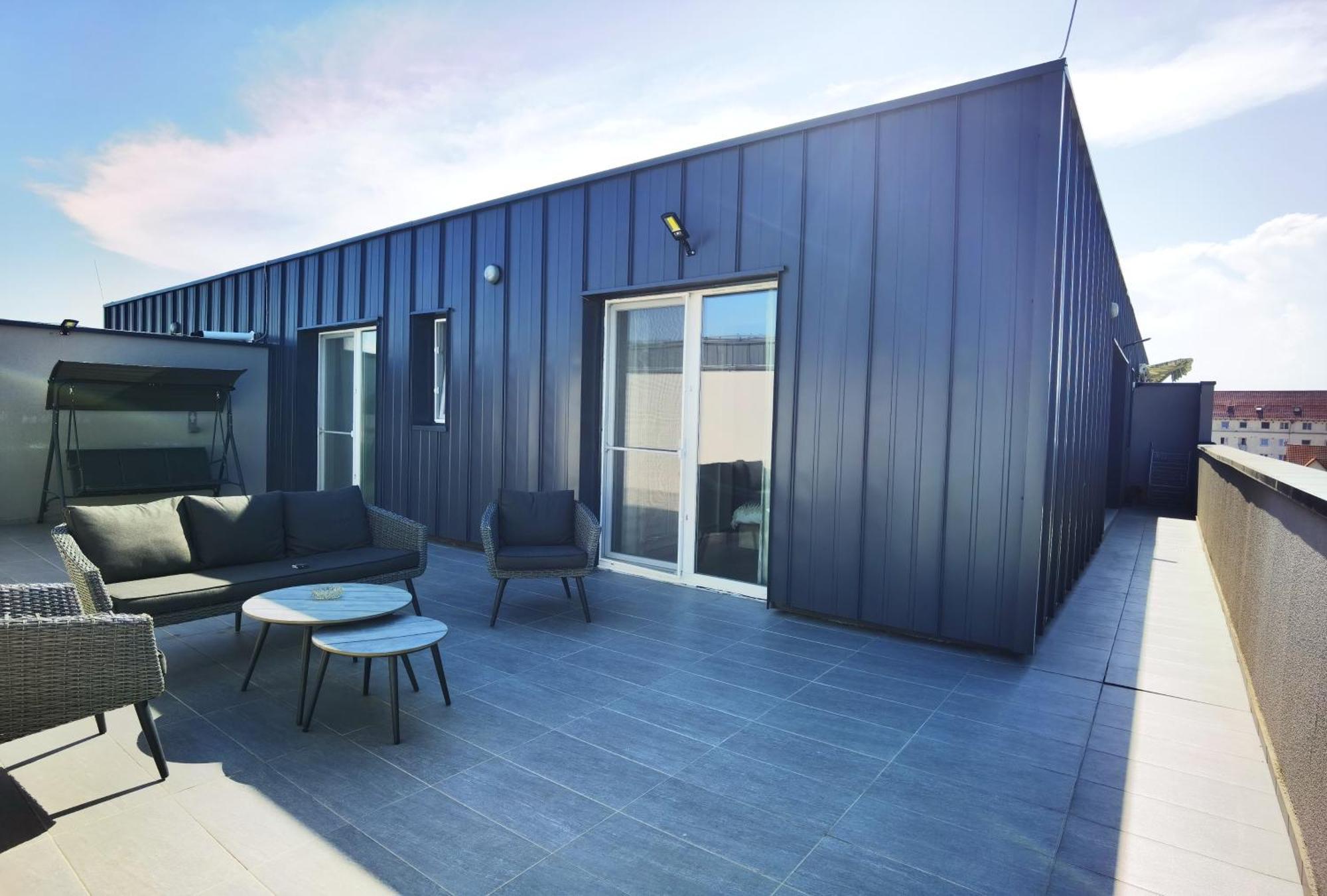 Penthouse City Residence Hermannstadt Exterior foto