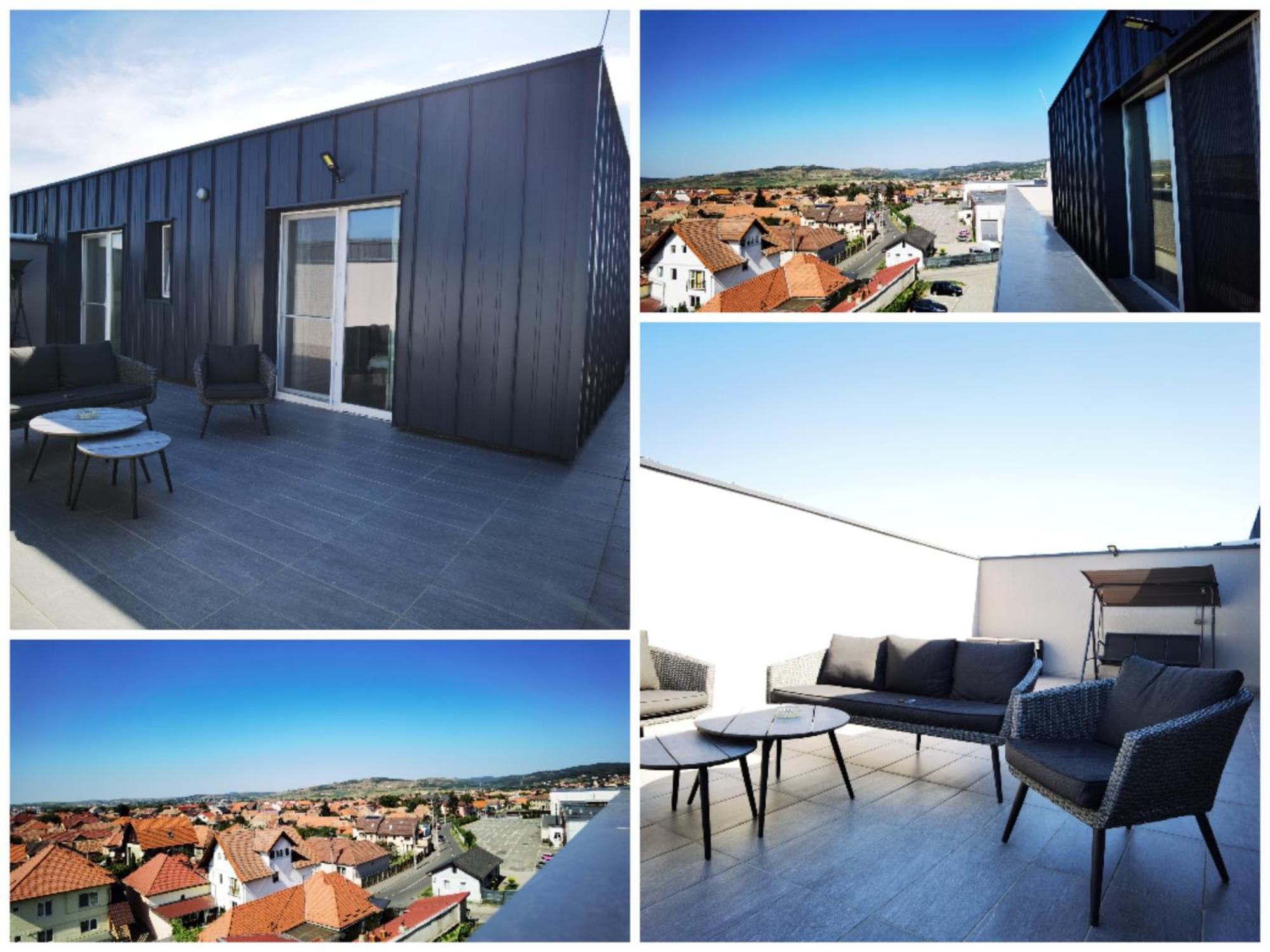 Penthouse City Residence Hermannstadt Exterior foto